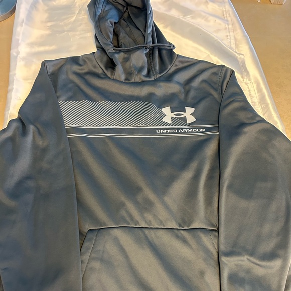 Under Armour Other - Under Armour Charcoal Hoodie with Logo